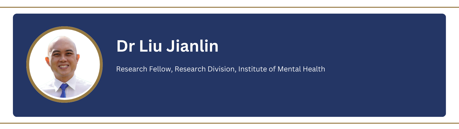 Dr Liu Jianlin Profile Card